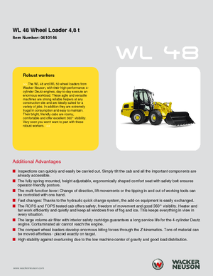 Radlader Wacker Neuson WL 48