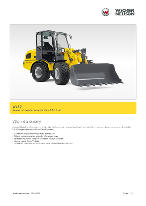 Radlader Wacker Neuson WL 50