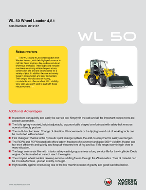 Radlader Wacker Neuson WL 50