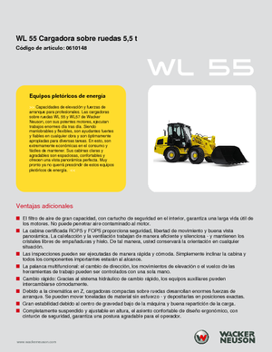 Radlader Wacker Neuson WL 55
