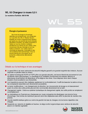 Radlader Wacker Neuson WL 55