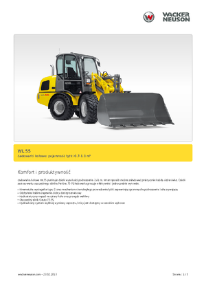 Radlader Wacker Neuson WL 55