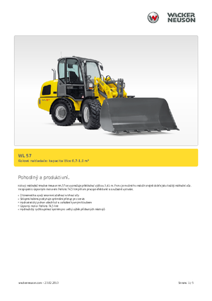 Radlader Wacker Neuson WL 57