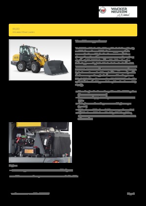 Radlader Wacker Neuson WL60