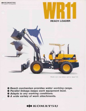 Radlader Komatsu WR 11