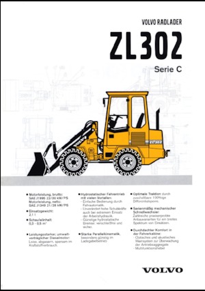 Radlader Volvo ZL 302