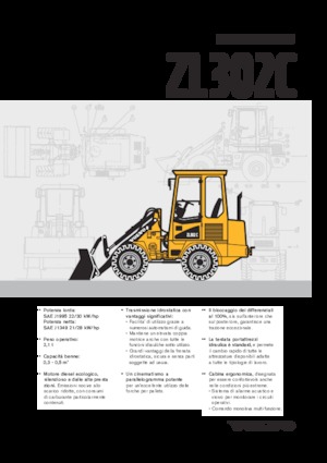 Radlader Volvo ZL 302