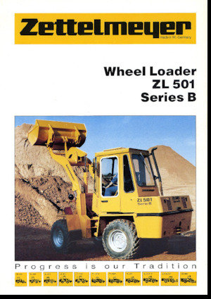 Radlader Zettelmeyer ZL 501 B