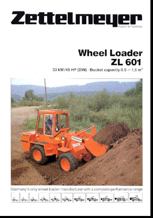 Radlader Zettelmeyer ZL 601