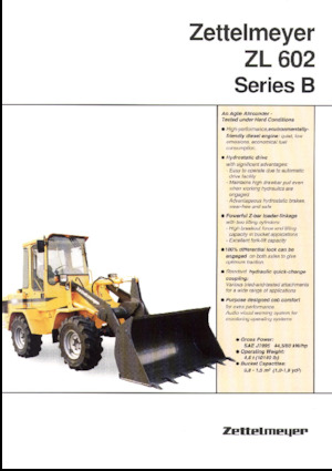 Radlader Zettelmeyer ZL 602 B