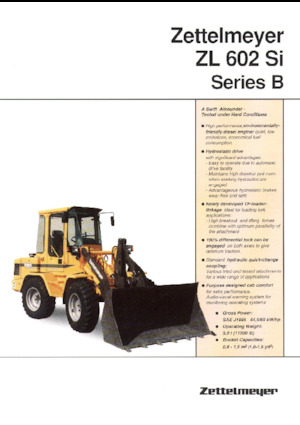 Radlader Zettelmeyer ZL 602 Si B