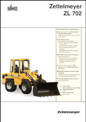 Radlader Zettelmeyer ZL 702