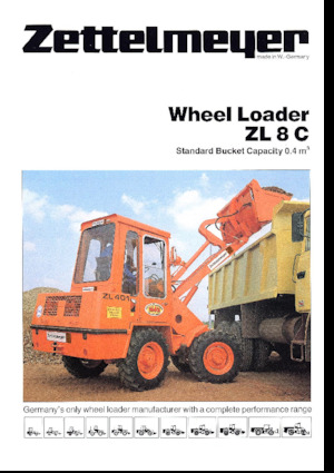 Radlader Zettelmeyer ZL 8 C