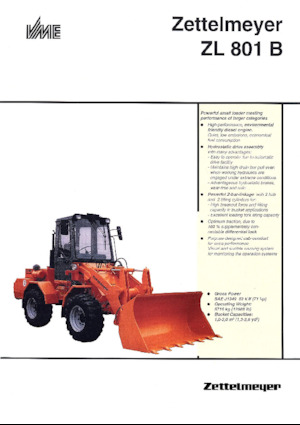Radlader Zettelmeyer ZL 801 B