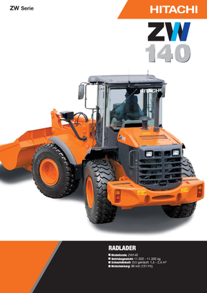 Radlader Hitachi ZW 140