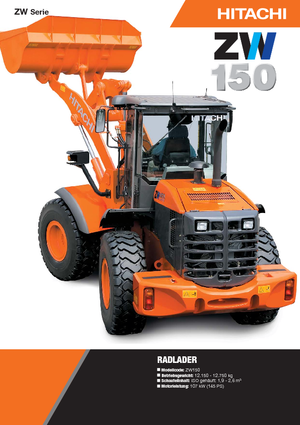 Radlader Hitachi ZW 150