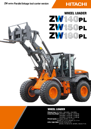 Radlader Hitachi ZW 180 PL