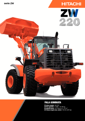 Radlader Hitachi ZW 220