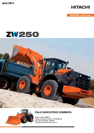 Radlader Hitachi ZW250-5B