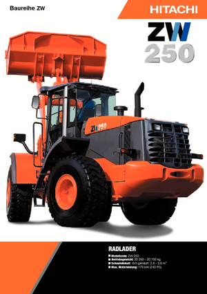 Radlader Hitachi ZW 250
