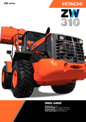 Radlader Hitachi ZW 310