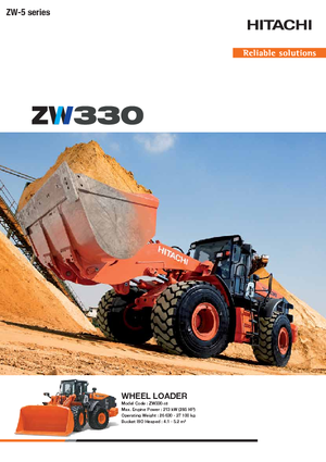 Radlader Hitachi ZW 330-5