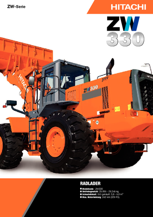 Radlader Hitachi ZW 330