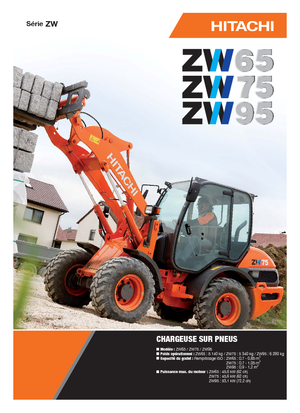 Radlader Hitachi ZW 75