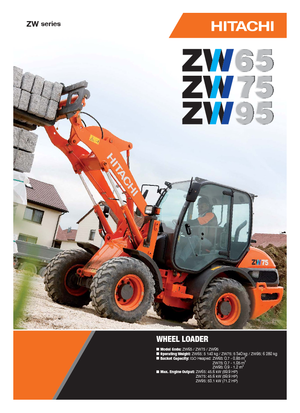 Radlader Hitachi ZW 75