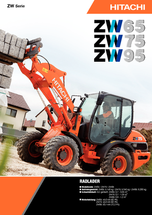 Radlader Hitachi ZW 75