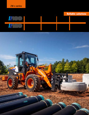 Radlader Hitachi ZW100-6