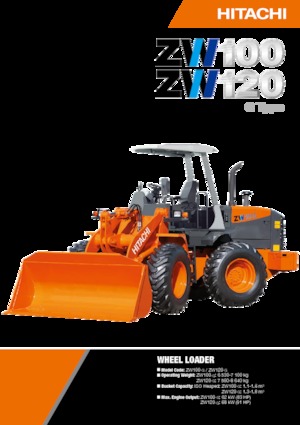 Radlader Hitachi ZW100-G