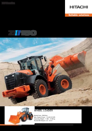 Radlader Hitachi ZW150-5B
