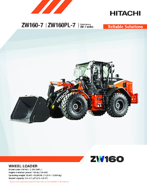 Radlader Hitachi ZW160PL-7