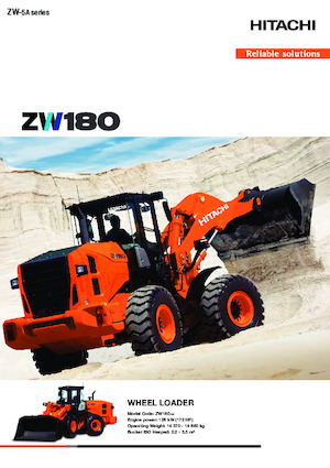 Radlader Hitachi ZW180-5A