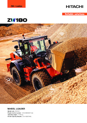 Radlader Hitachi ZW180-7