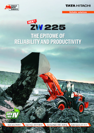 Radlader Hitachi ZW225