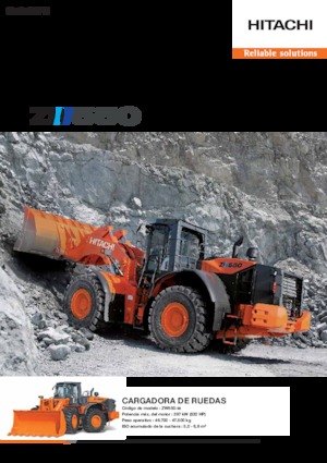 Radlader Hitachi ZW550-6