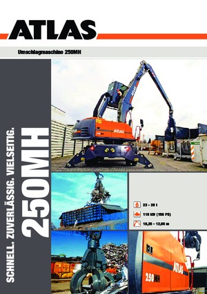 Mobilbagger Atlas 250 MH