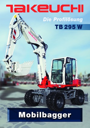 Mobilbagger Takeuchi TB 295 W
