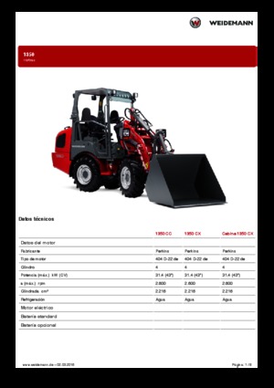 Hoflader Weidemann 1350 CC