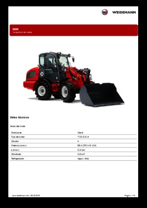 Radlader Weidemann 3080