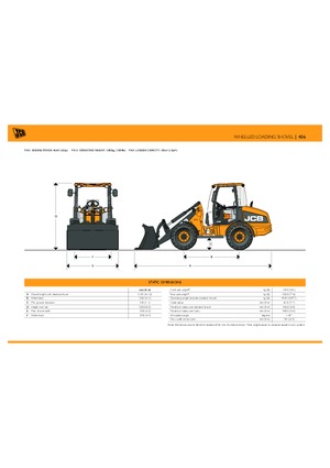 Radlader JCB 406