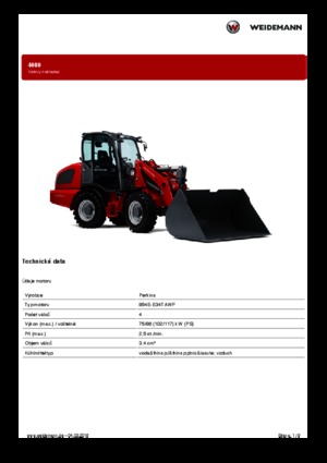 Radlader Weidemann 4080