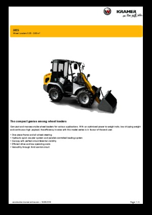 Radlader Kramer 5025