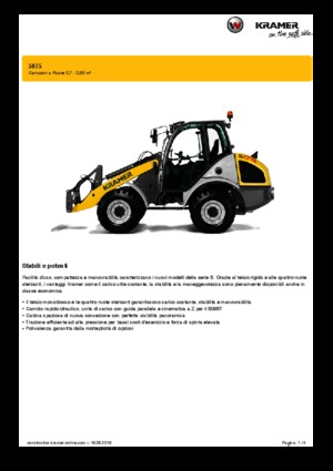Radlader Kramer 5075