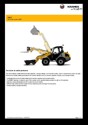 Radlader Kramer 5085 T