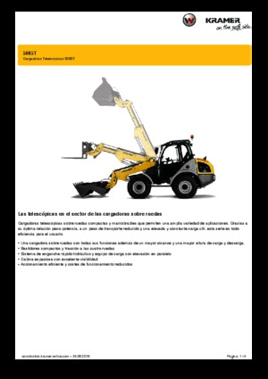 Radlader Kramer 5085 T