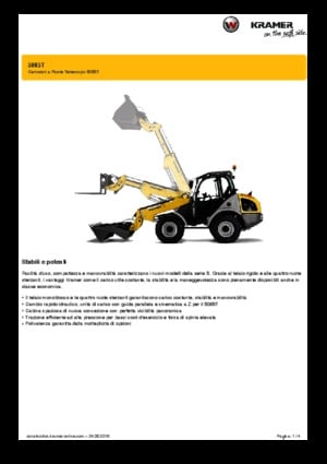Radlader Kramer 5085 T