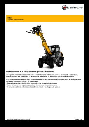 Radlader Kramer 8095 T
